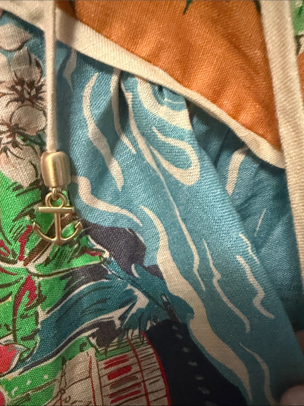 [White Lotus] NWOT
ZIMMERMANN Alight Picnic Linen Midi Dress Nautical Map AU3 L - Picture 14 of 14